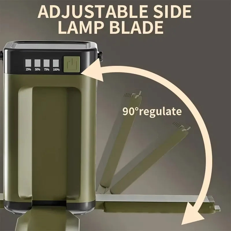 Asheborne Ridgelight Solar Camping Light and Power Bank