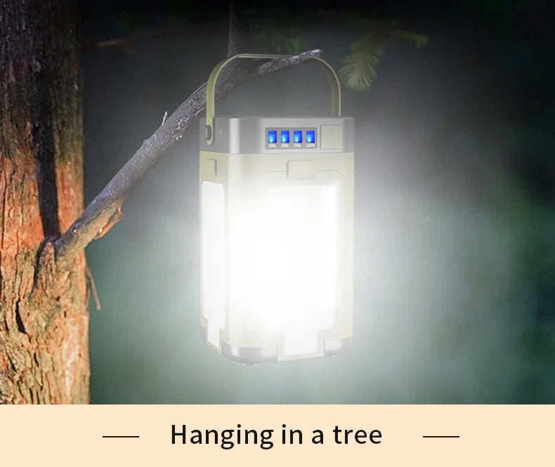 Asheborne Ridgelight Solar Camping Light and Power Bank