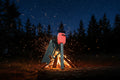 Ferro Rod Fire Starter - Emergency Camping Survival Tool