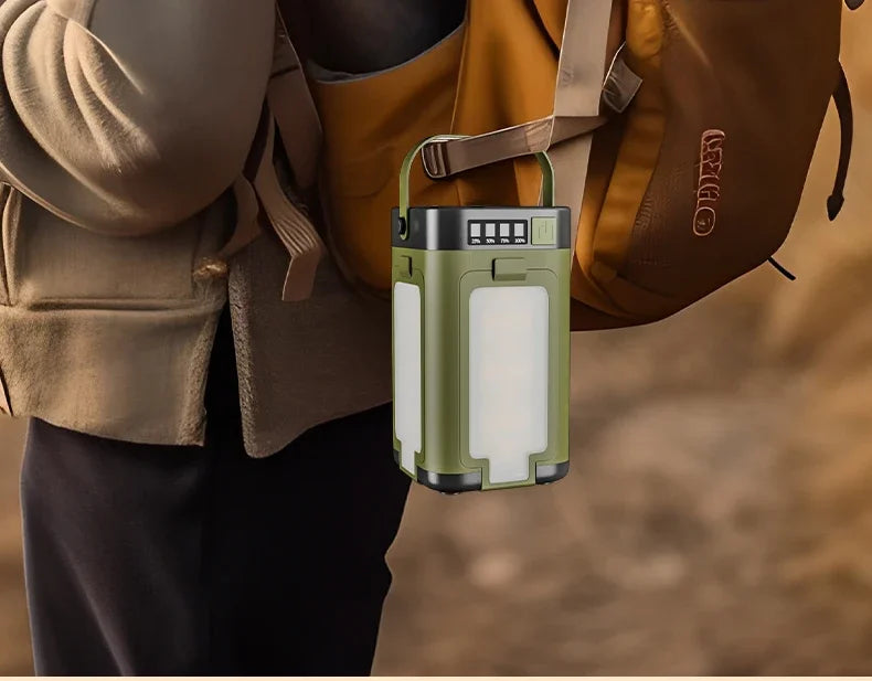 Asheborne Ridgelight Solar Camping Light and Power Bank