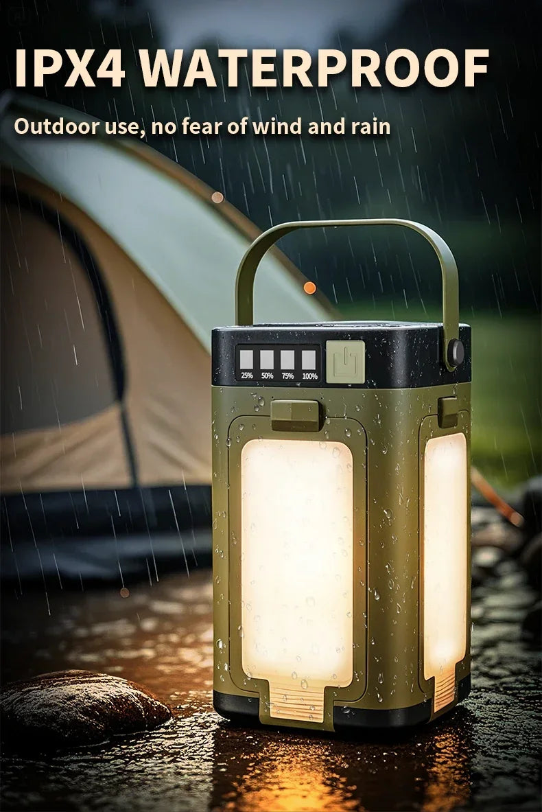 Asheborne Ridgelight Solar Camping Light and Power Bank